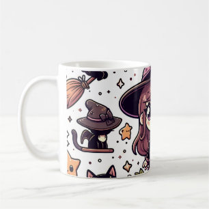 Cute Anime Halloween Design Mug