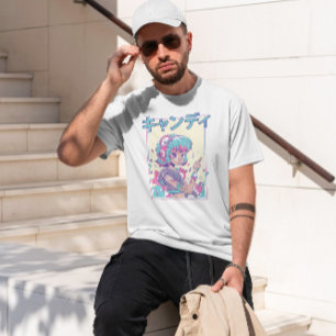 Cute Anime Japanese Girl T-Shirt