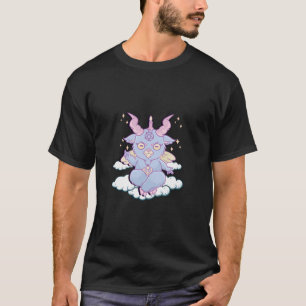 Cute Anime Kawaii Baphomet Pastel Goth Emo Pun T-Shirt