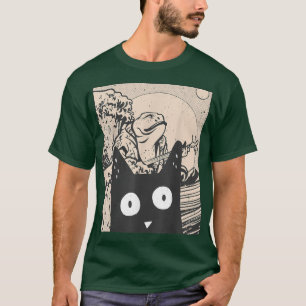 Cute Anime Kitten Neko Japan Manga Harajuku Otaku T-Shirt