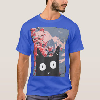 Cute Anime Kitten Neko Japan Manga Harajuku Otaku  T-Shirt