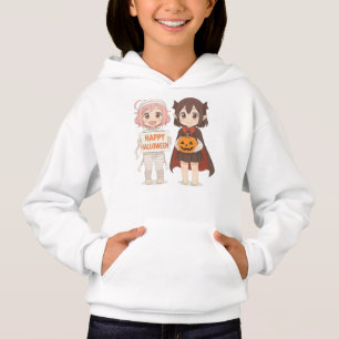 Cute anime mummy & vampire girls
