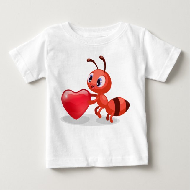 Cute Ant Baby Shirt (Front)