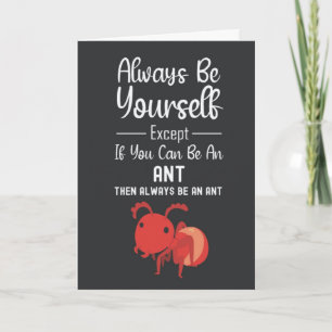 Cute Ant Cards Bug Insect Cartoon Funny Humour