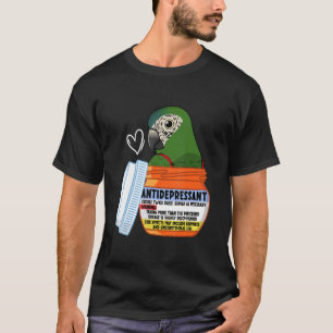 Cute Antidepressant Parrot I Hahns Macaw T-Shirt
