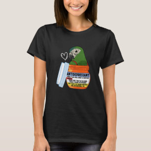 Cute Antidepressant Parrot I Hahns Macaw T-Shirt