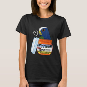 Cute Antidepressant Parrot I White capped Pionus T-Shirt