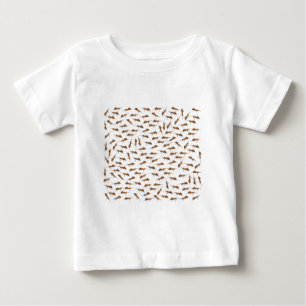 Cute Ants Pattern Baby T-Shirt