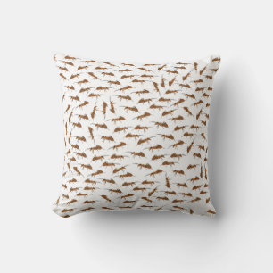 Cute Ants Pattern Cushion