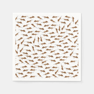 Cute Ants Pattern Napkin