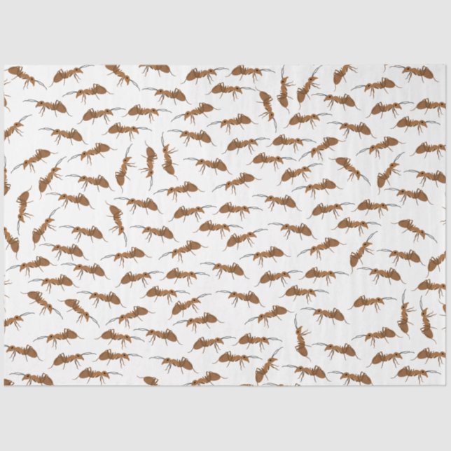 Cute Ants Pattern Tissue Paper (Front)