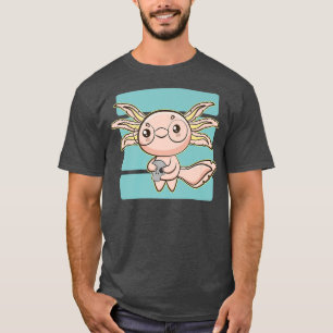 Cute Aolotl Pet Ambystoma Meicanum Walking Fish Go T-Shirt