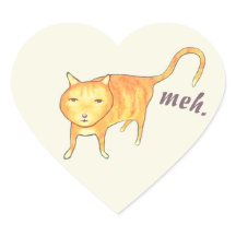 Cute Apathetic Orange Cat