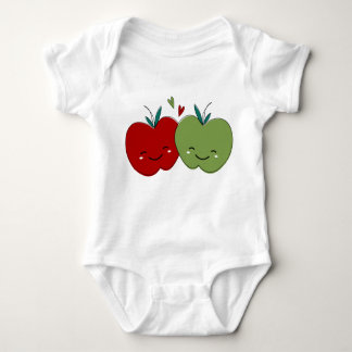Cute Apple Baby Bodysuit