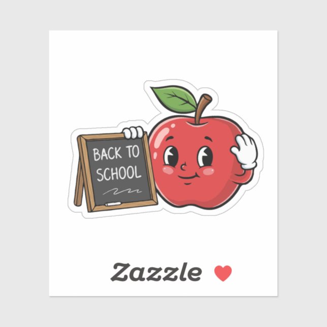 Cute Apple Back To School (Sheet)