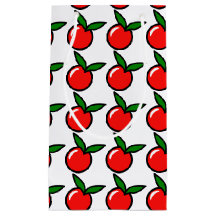 Cute Apple or Cherry, Fun Kitchen Fruit Cartoon