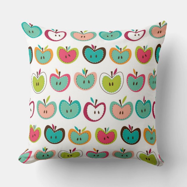 Cute apple pattern cushion (Front)