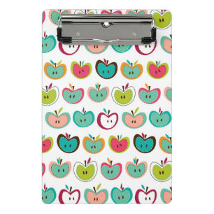 Cute apple pattern mini clipboard