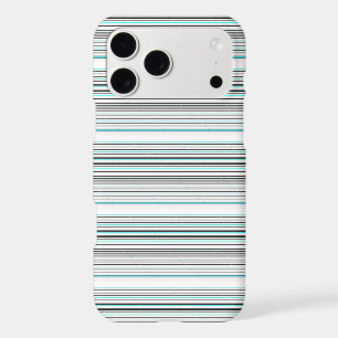Cute aqua grey stripes