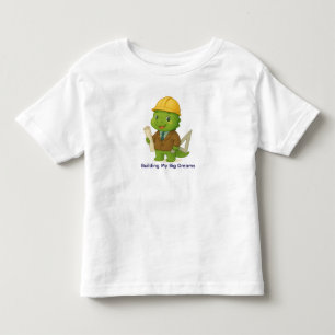 Cute Architect Dinosaur – Dino Jobs Toddler T-Shirt