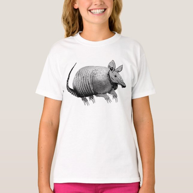 Cute Armadillo T-Shirt (Front)