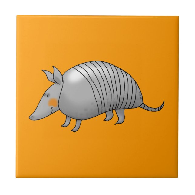 Cute armadillo tile (Front)