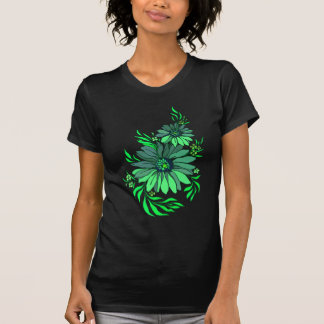 Cute art deco flowers 7 T-Shirt