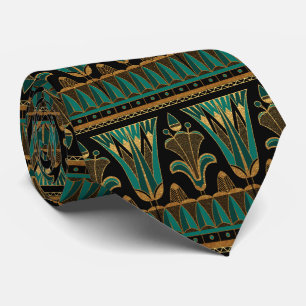 Cute art deco pattern neck tie