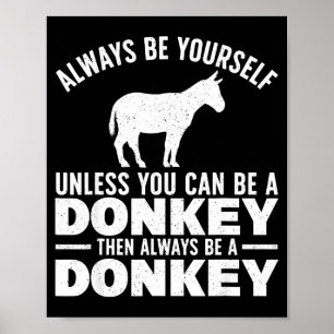 Cute Art For Men Women Kid Safari Animal Lover  Poster