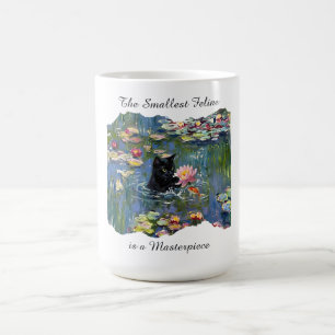 Cute Artistic Feline Is a Masterpiece Cat Coffee Mug