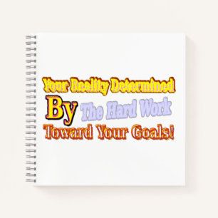 Cute Artwork Design About "Your Reality". Buy Notebook