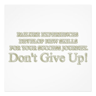 Cute Artwork Design "Failure Experiences" Buy Photo Print