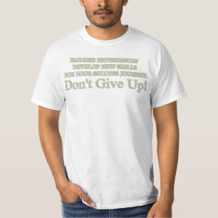 Cute Artwork Design "Failure Experiences" Buy T-Shirt