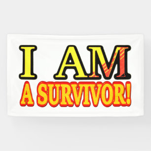 Cute Artwork Design "SURVIVOR". Buy Now Banner