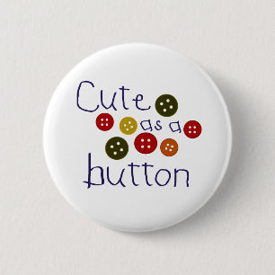 Cute as a button (boy)