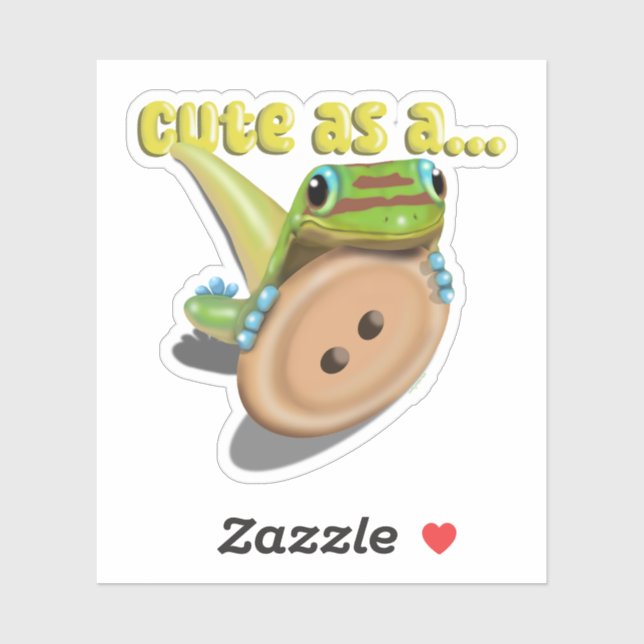 Cute as a Button — GECKO (Sheet)