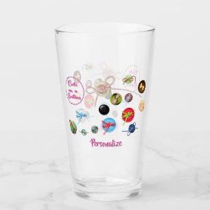 Cute as a Button Sewing Quote Buttons Seamstress Glass