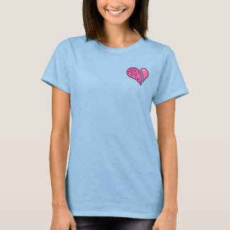 Cute as a button 'Smart Heart' Circle Top