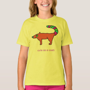 "Cute as a Coati" apparel T-Shirt