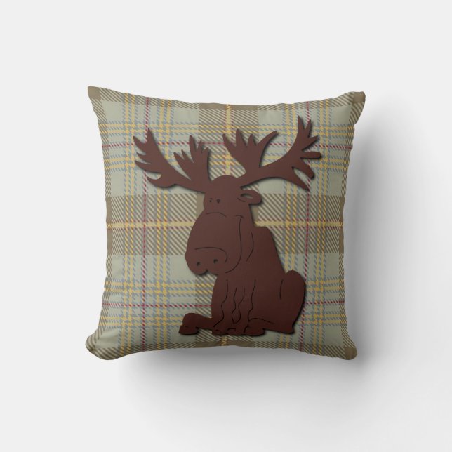 Cute As A Moose Cushion (Front)