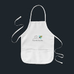 Cute as can bee, for toddlers kids apron<br><div class="desc">An apron with a cute bumble bee buzzing by leaving a trail that forms a heart. The text reads "cute as can bee". An adorable apron for toddlers.</div>