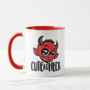 Cute as Heck Devil Mug