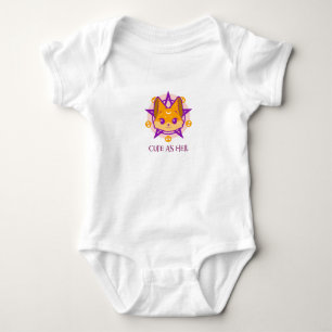 Cute as Hell Fox Baby Bodysuit