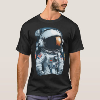 Cute Astronaut 	 3 T-Shirt