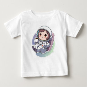 Cute Astronaut Baby T-Shirt