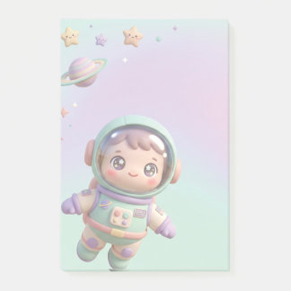 Cute Astronaut Kawaii Space  Post-it Notes