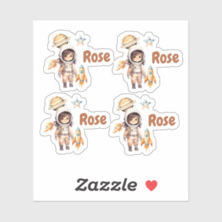 Cute astronaut Space Adventure personalised