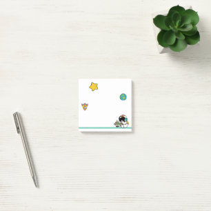 Cute Astronaut Space Post-it Notes