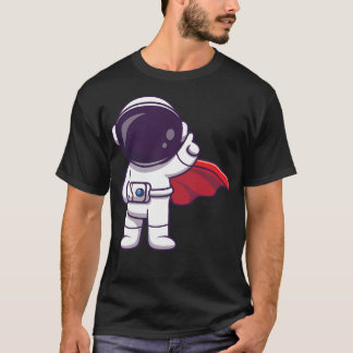 Cute Astronaut Super Hero T-Shirt