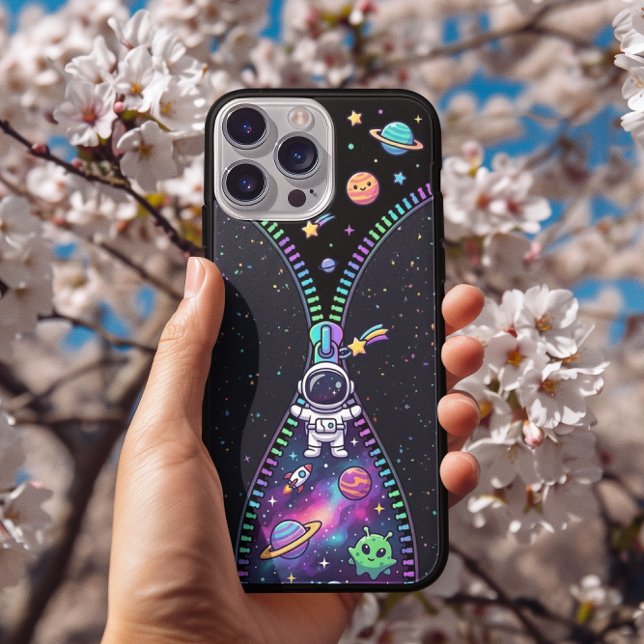Cute Astronaut Zipper Galaxy Space Cartoon Adventu (Creator Uploaded)